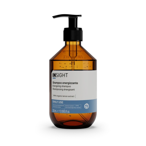 Shampoo Energizzante Insight Daily Use – Shampoo Nutriente per Uso Frequente con Limone Bio, Capelli Lucidi, Elastici e Idratati