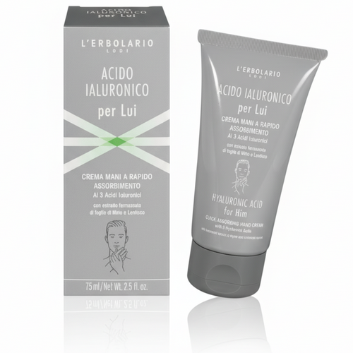 Crema Mani Acido Ialuronico per Lui