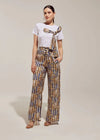 Pantalone Sarah Chole 19673 stampa riga