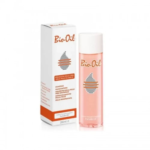bio oil olio dermatologico contro cicatrici smagliature colorito della pelle non uniforme disidratazione 200ml