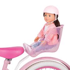 Siège de vélo Carry me pour poupée de 46 cm