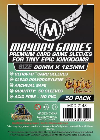 Protecteurs de cartes 88mm X 125mm paq50