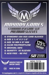 Protecteurs de cartes «USA» 56mm x 87mm Deluxe - P