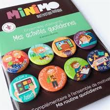 Mes activités quotidiennes (8 aimants)