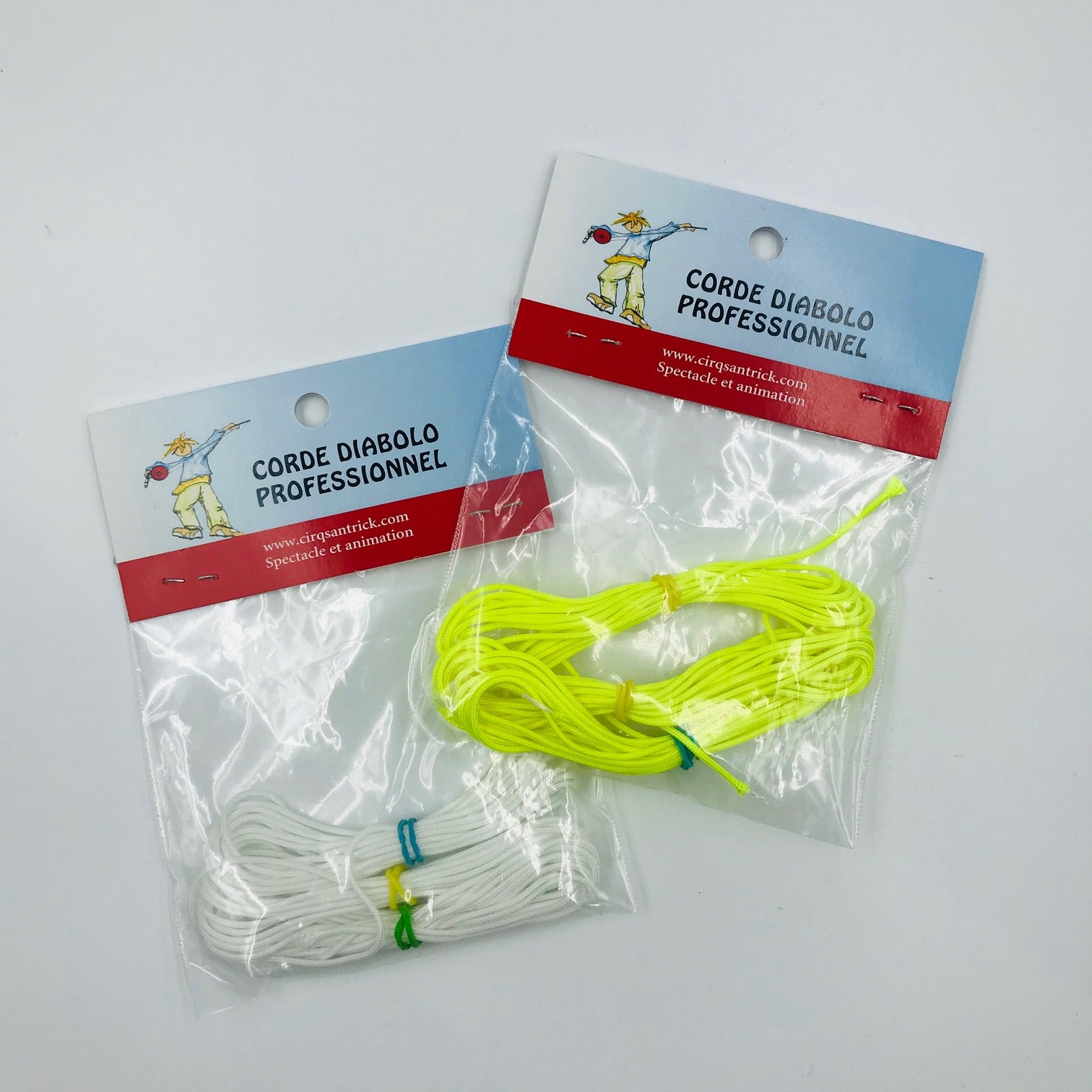 Ensemble de 3 ficelles diabolo performance