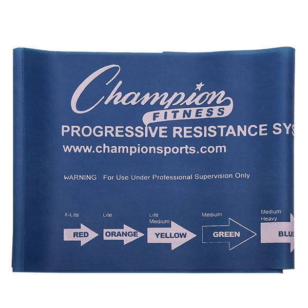 Bande élastique bleue foncée très forte (15 lb)