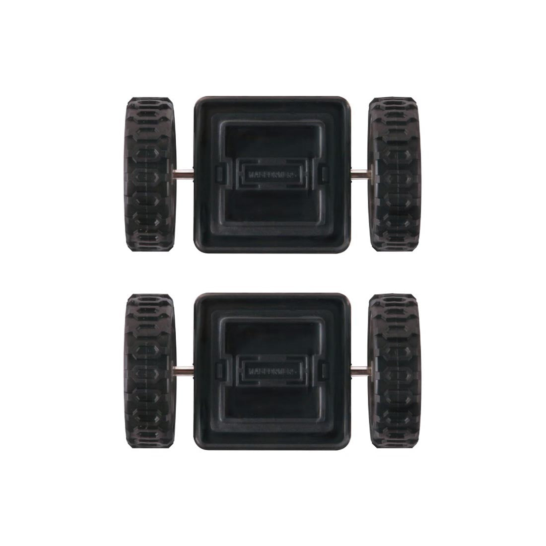 ensemble 2 sets de roues