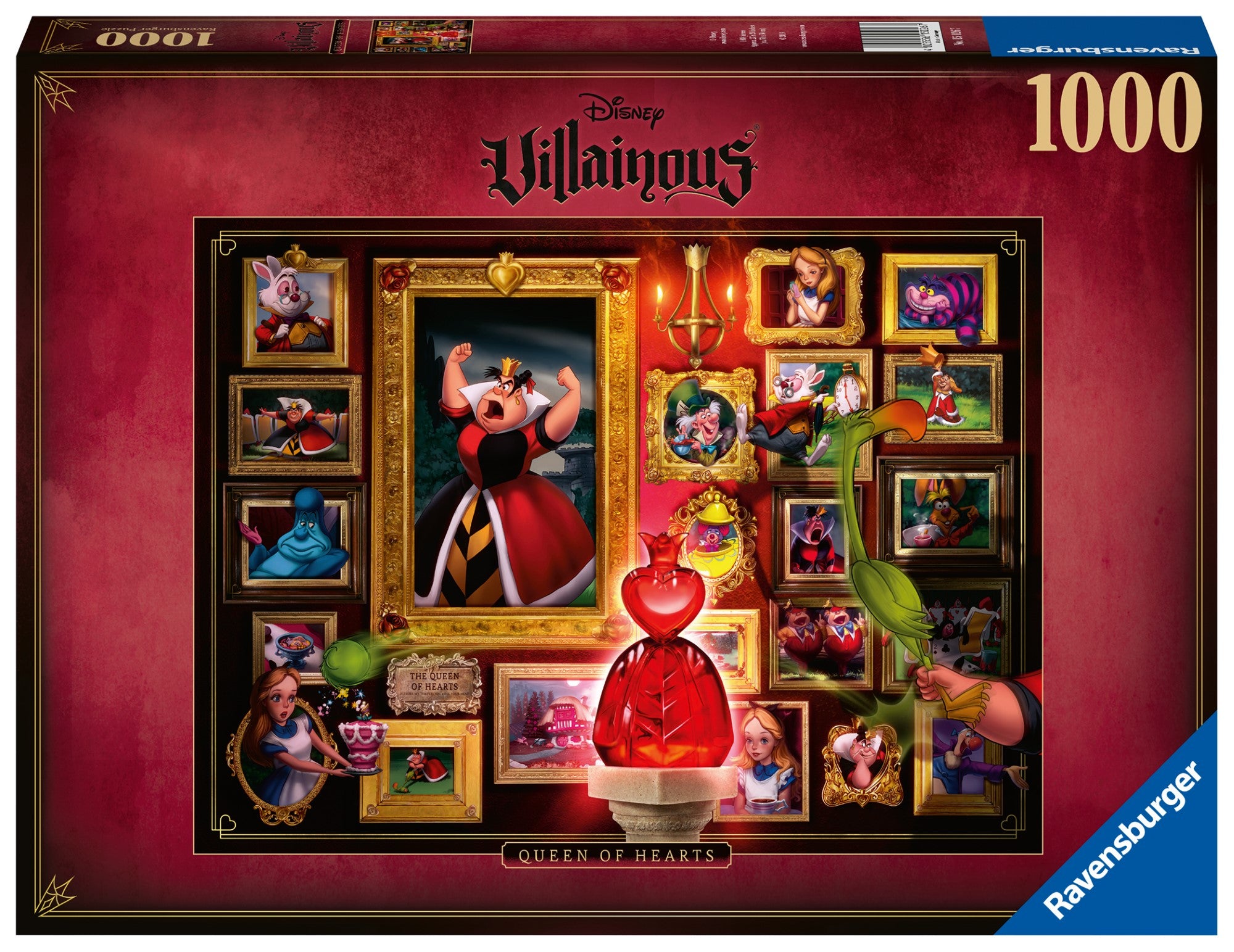 Villainous Reine de coeur - 1000 pièces