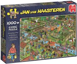 JVH Le jardin de légumes Casse-tête de 1000 pièces
