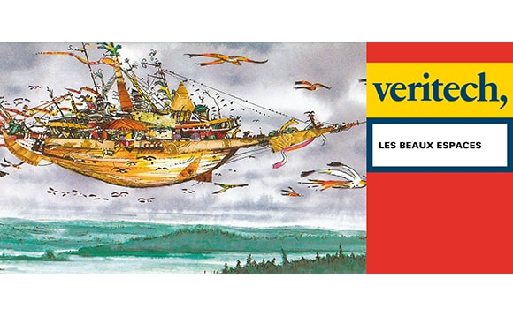 Les beaux espaces, livre Veritech