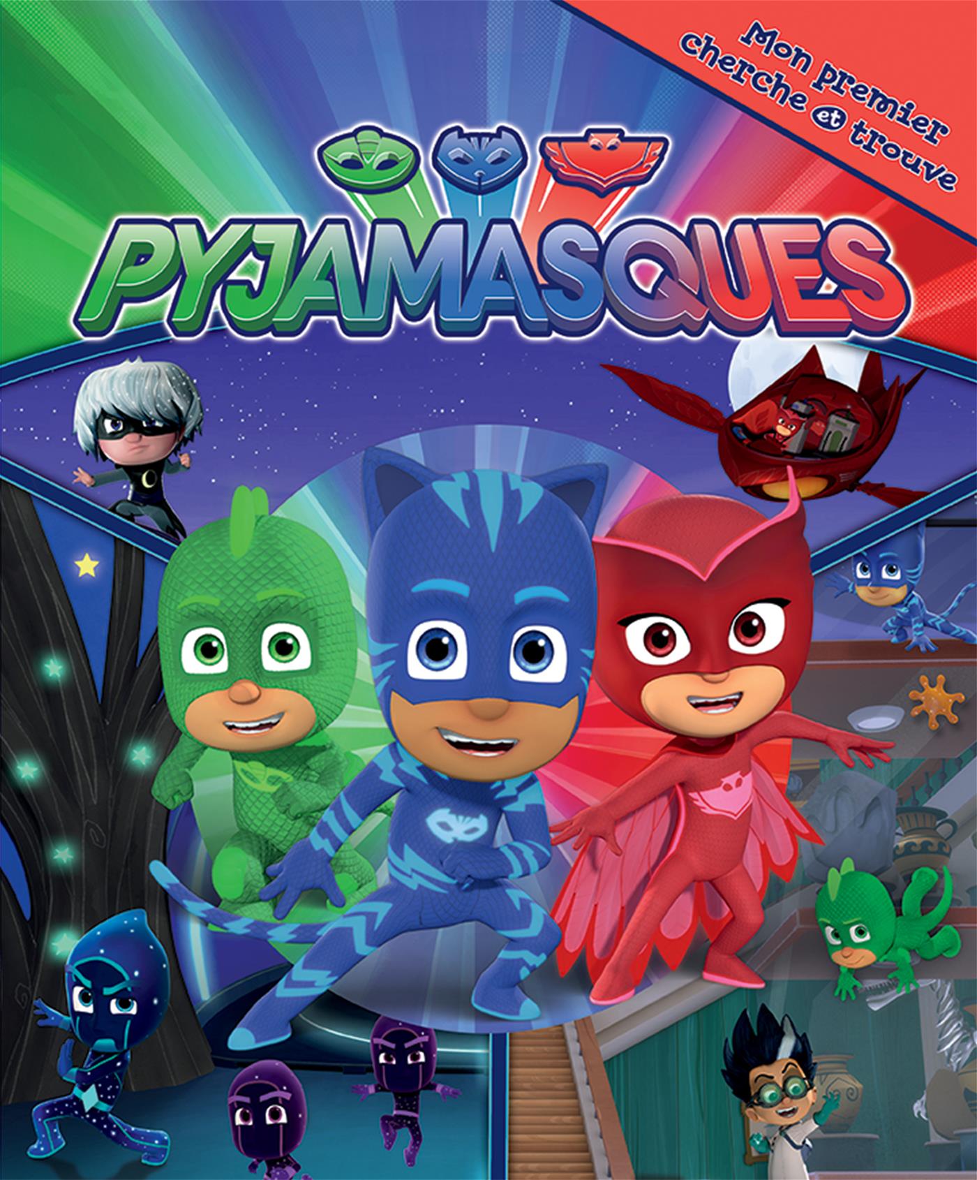 PyjaMasks Mon premier cherche et trouve