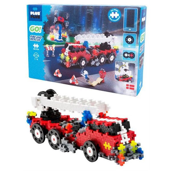 Plus Plus Go! Camion de pompier