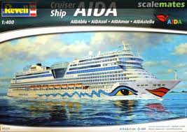 Modèle à coller Cruiser ship Aida- Bateau