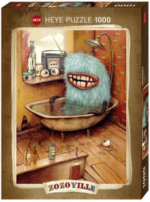 Casse-tête de 1000 pièces - Bathtub Zozoville