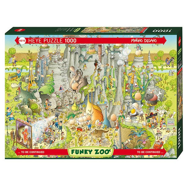 Casse-tête de 1000 pièces - Jurassic Habitat Degan