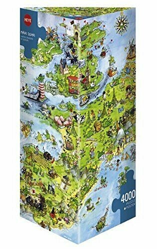 Casse-tête de 4000 pièces - United Dragons Of Euro