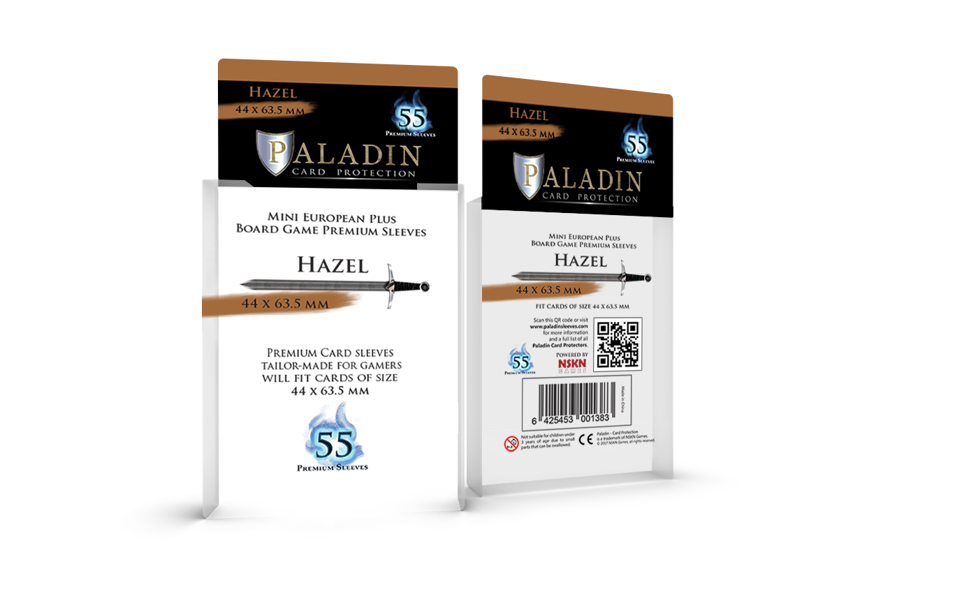 Protecteurs de carte Paladin premium 46mm x 65,5mm