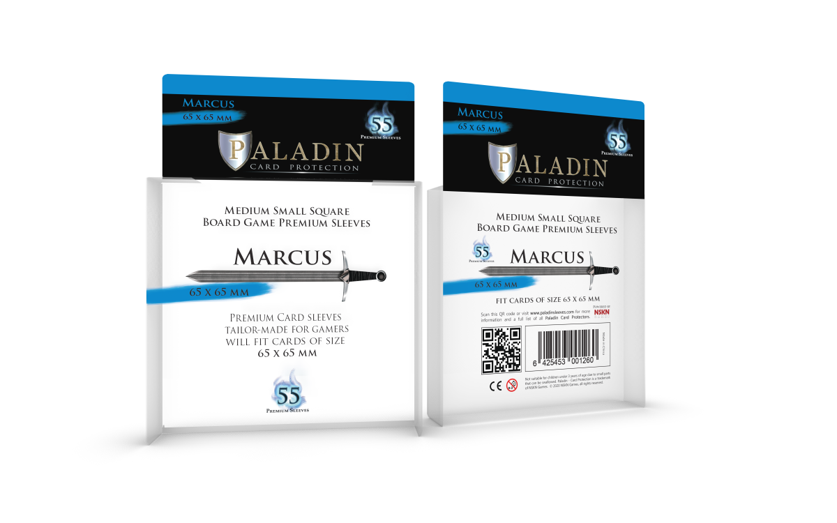 Protecteurs de carte Paladin premium 65mm x 65mm