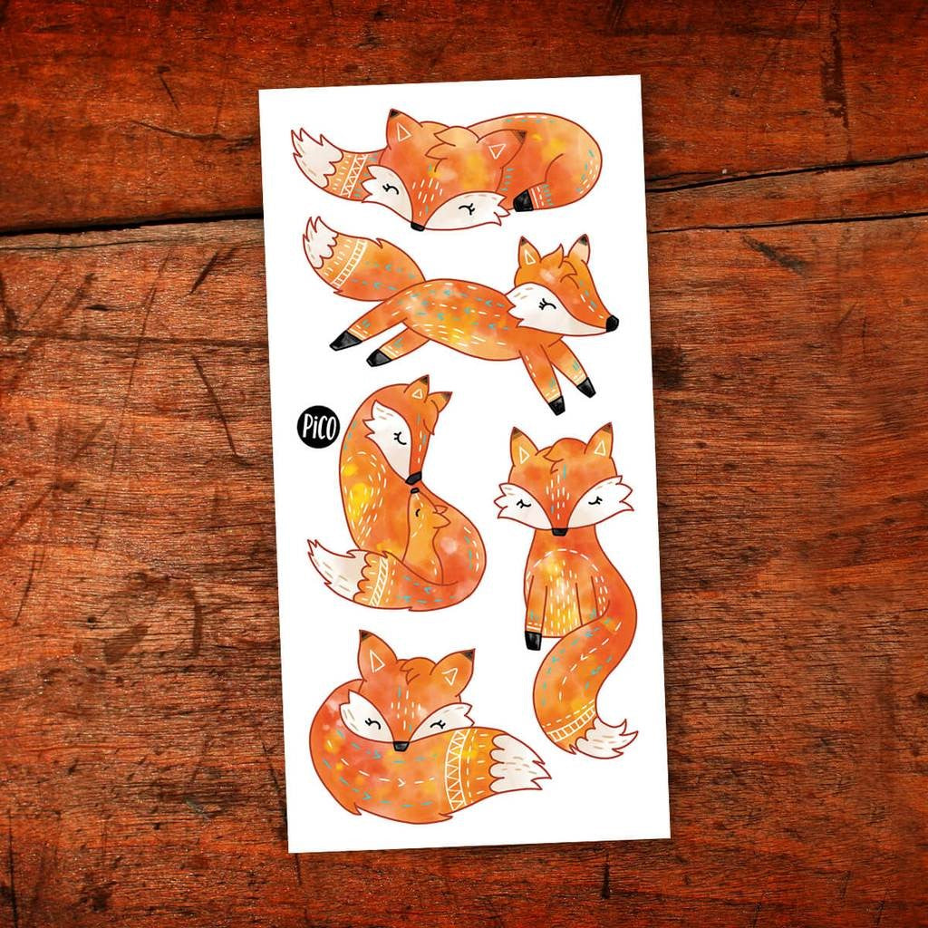 Pico Tatoo Les renards roux