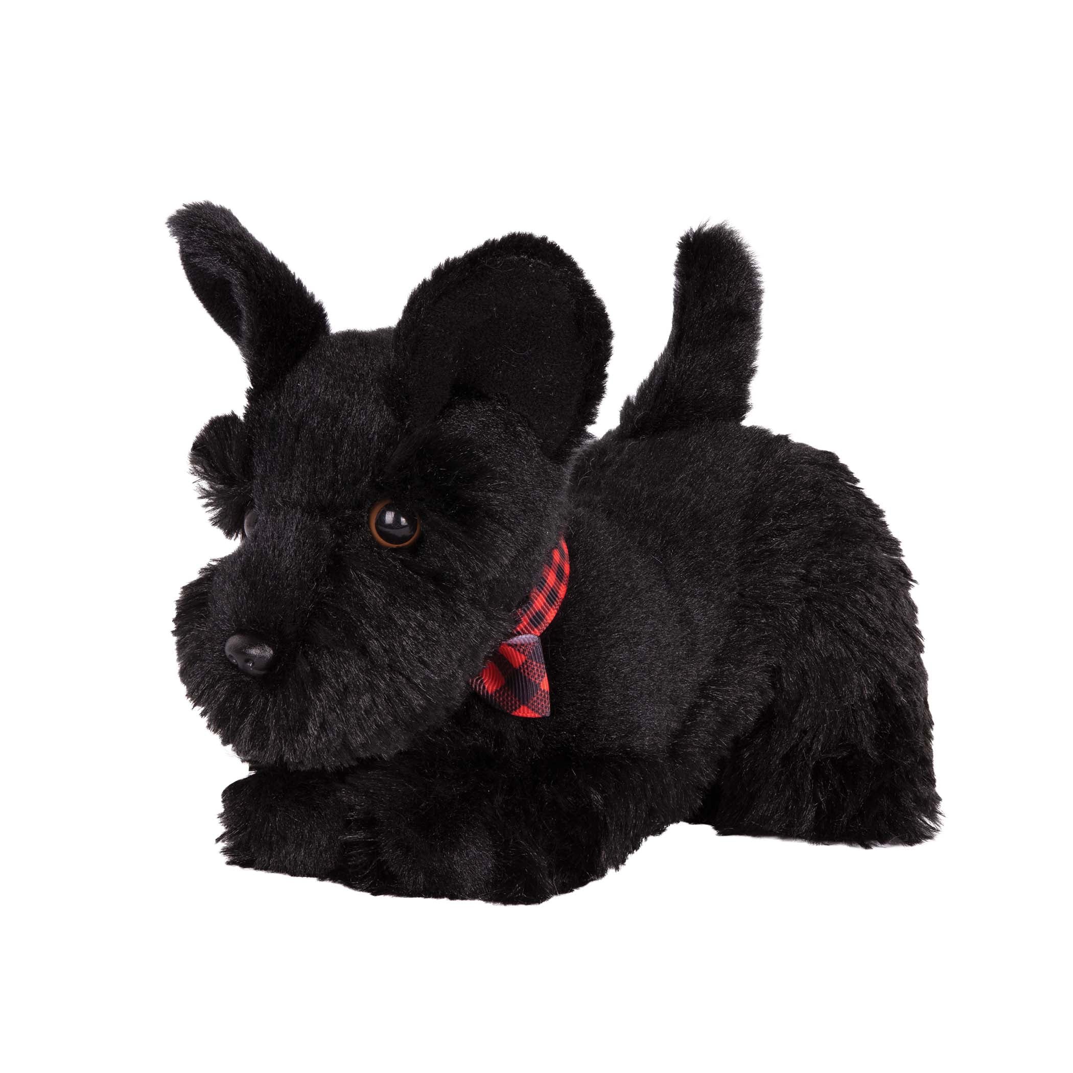 Chiot Scottish Terrier  en peluche  - 15 cm