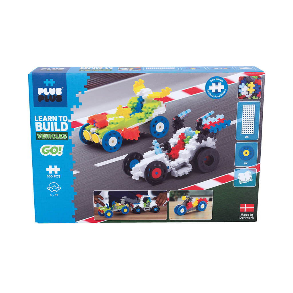 Plus Plus Go! Learn to build vehicule