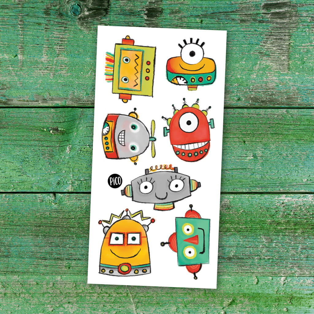 Pico Tatoo- Les robots rigolos