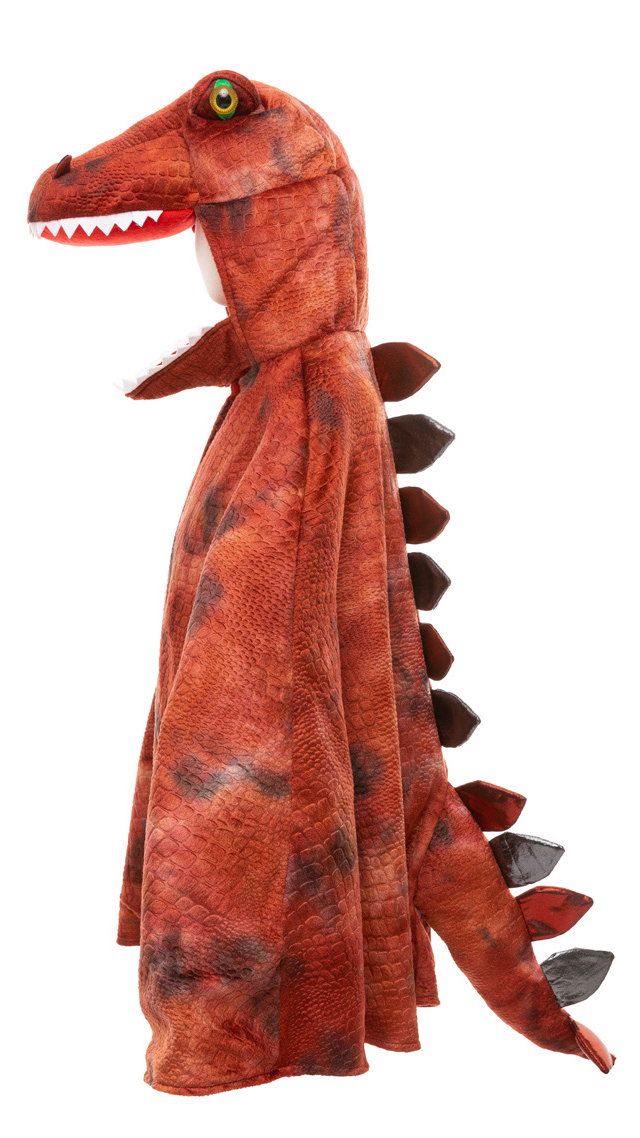Cape T-Rex Grandasaurus avec griffes rouge