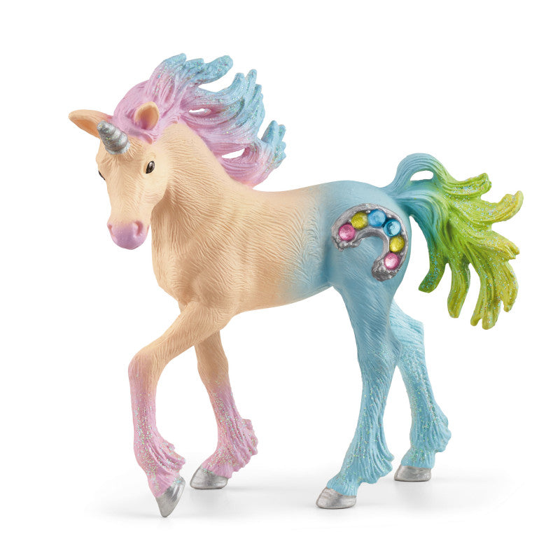 Licorne bonbon, poulain