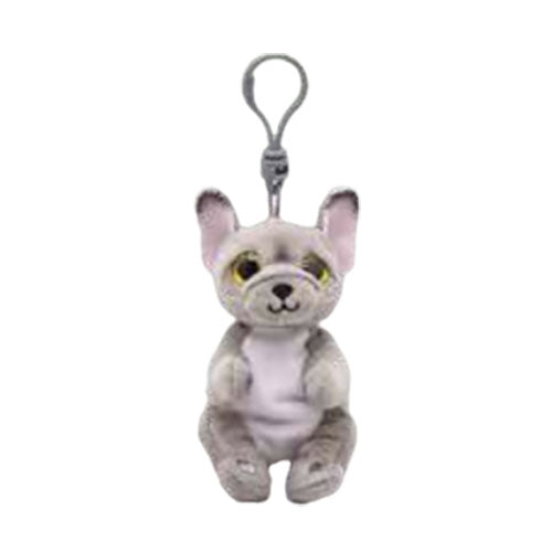 Clip Beanie Bellies Wilfred le chien gris