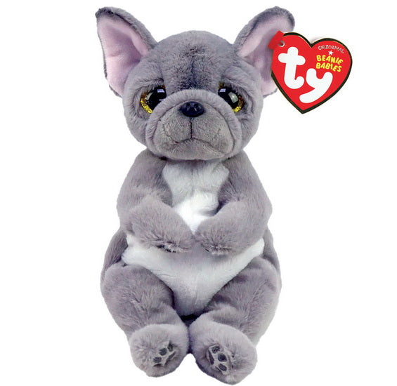 Peluche Beanie Bellies Wilfred le chien gris