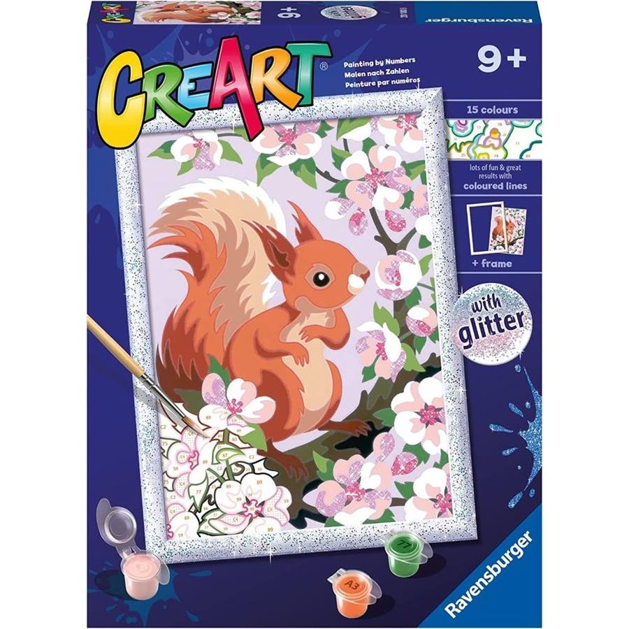 CreART Écureuil du printemps