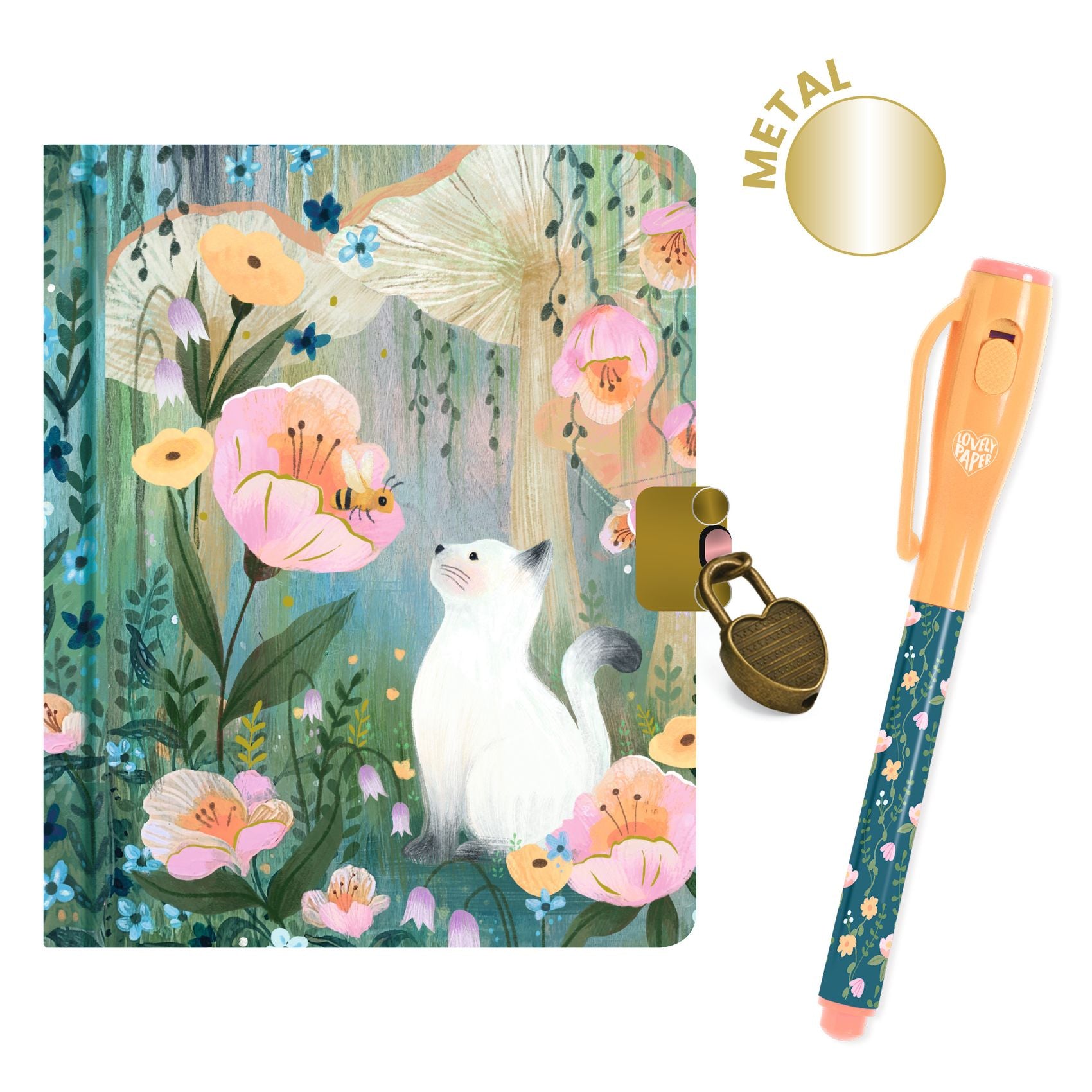 Little secret Notebook and magic marker / Kendra