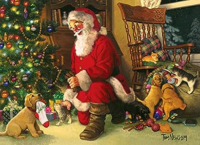 Casse-tête familial Porte-bonheur du Père Noël