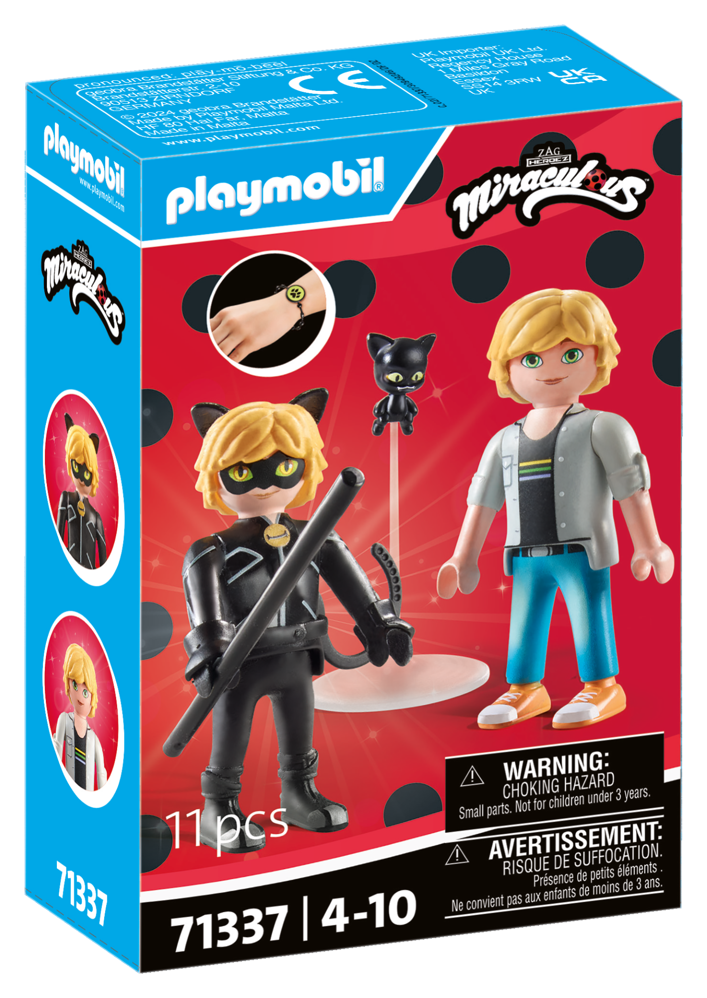 Adrien et Chat Noir