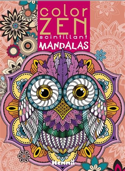 Mandalas Color zen scintillant
