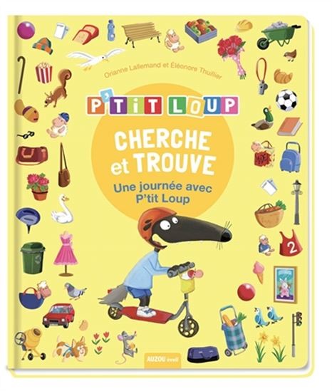 Une journée avec P'tit Loup Cherche et trouve
