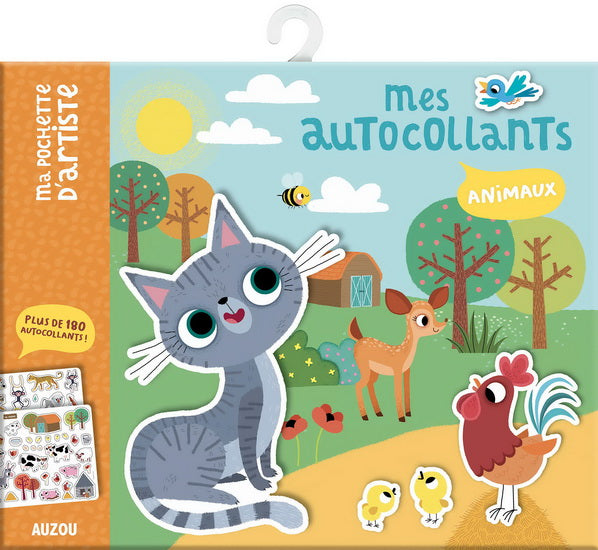 Ma pochette d'autocollants Animaux