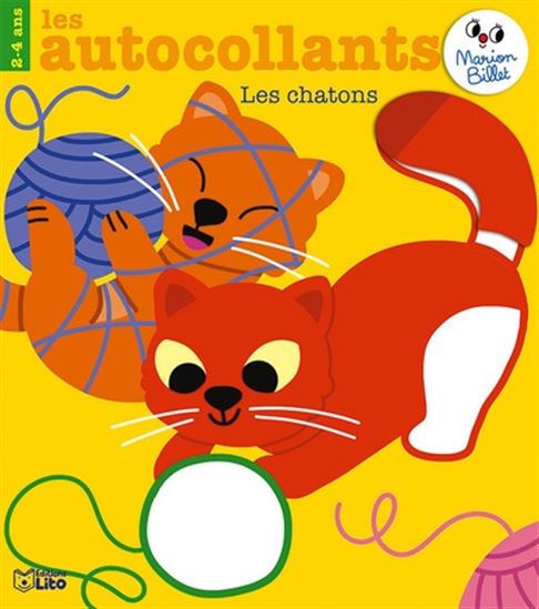 Les chatons Autocollants