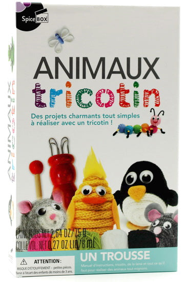 Coffret Animaux tricotins