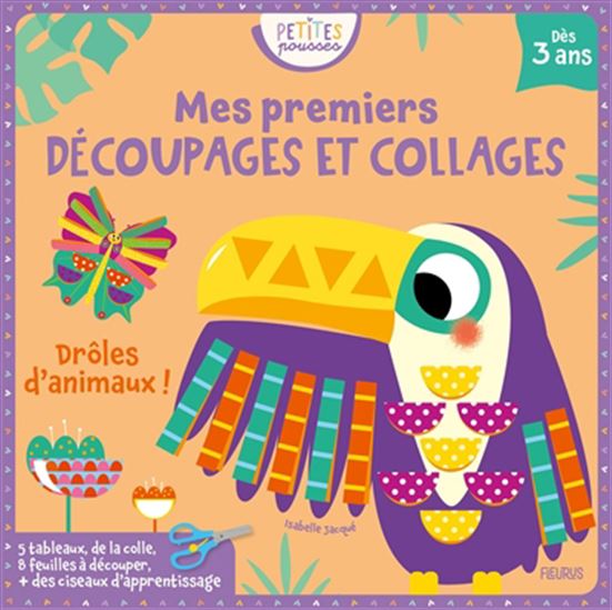 Mes premiers découpages et collages