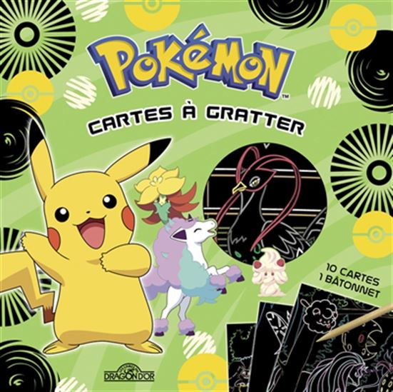 Pokémon Cartes à gratter Pikachu