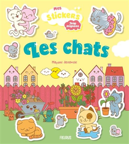 Les chats Mes stickers trop mignons