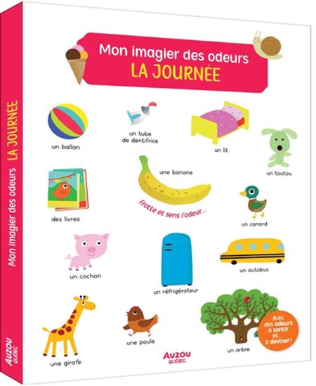 Mon imagier des odeurs de la journée