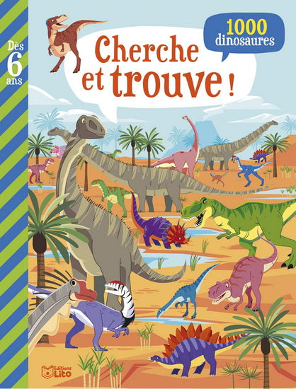 1000 dinosaures Cherche et trouve