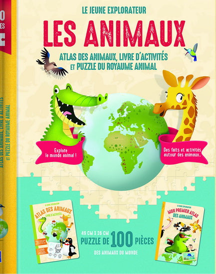 Les animaux Coffret Le jeune explorateur
