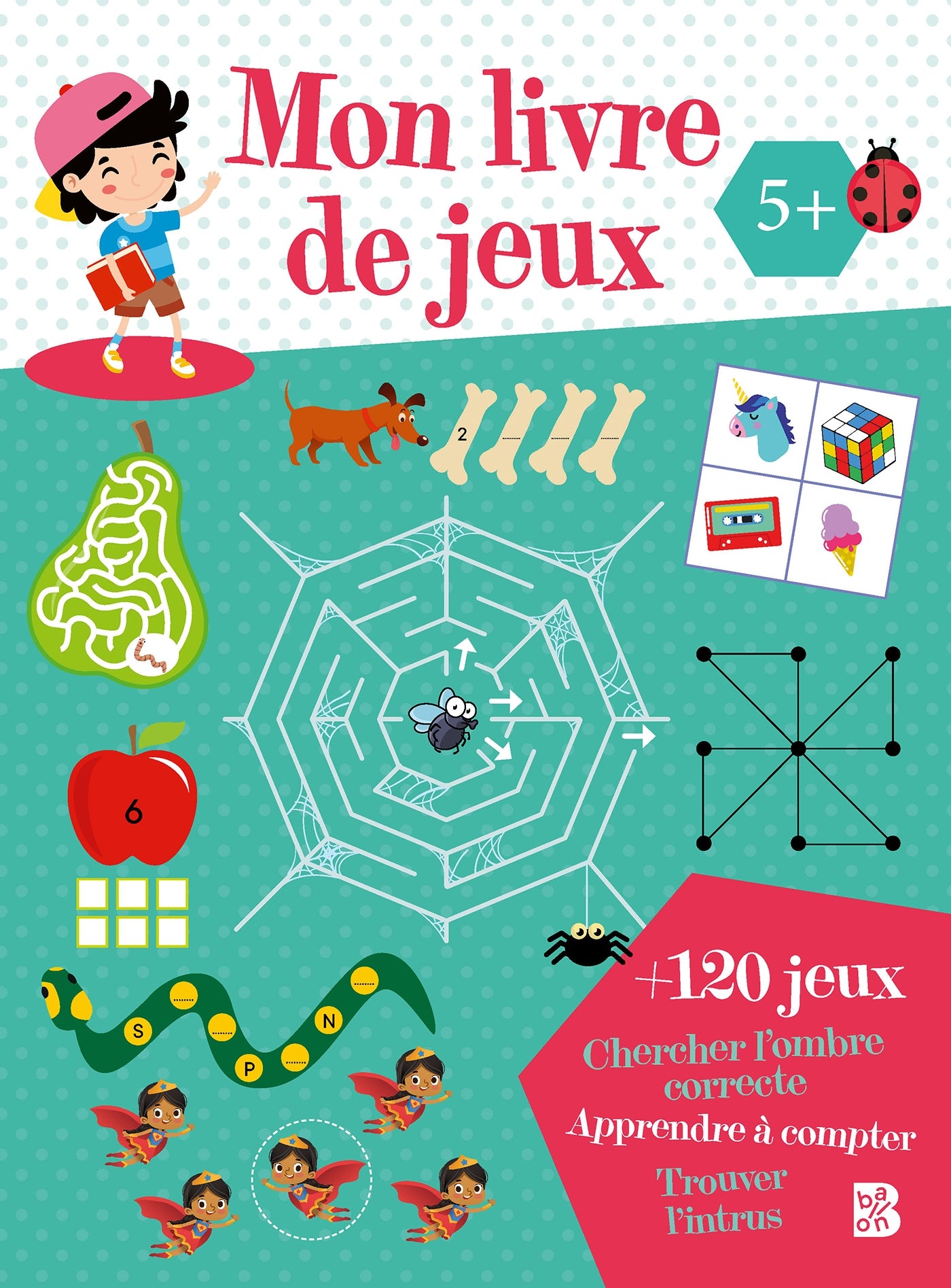 Mon livre de jeux  5+