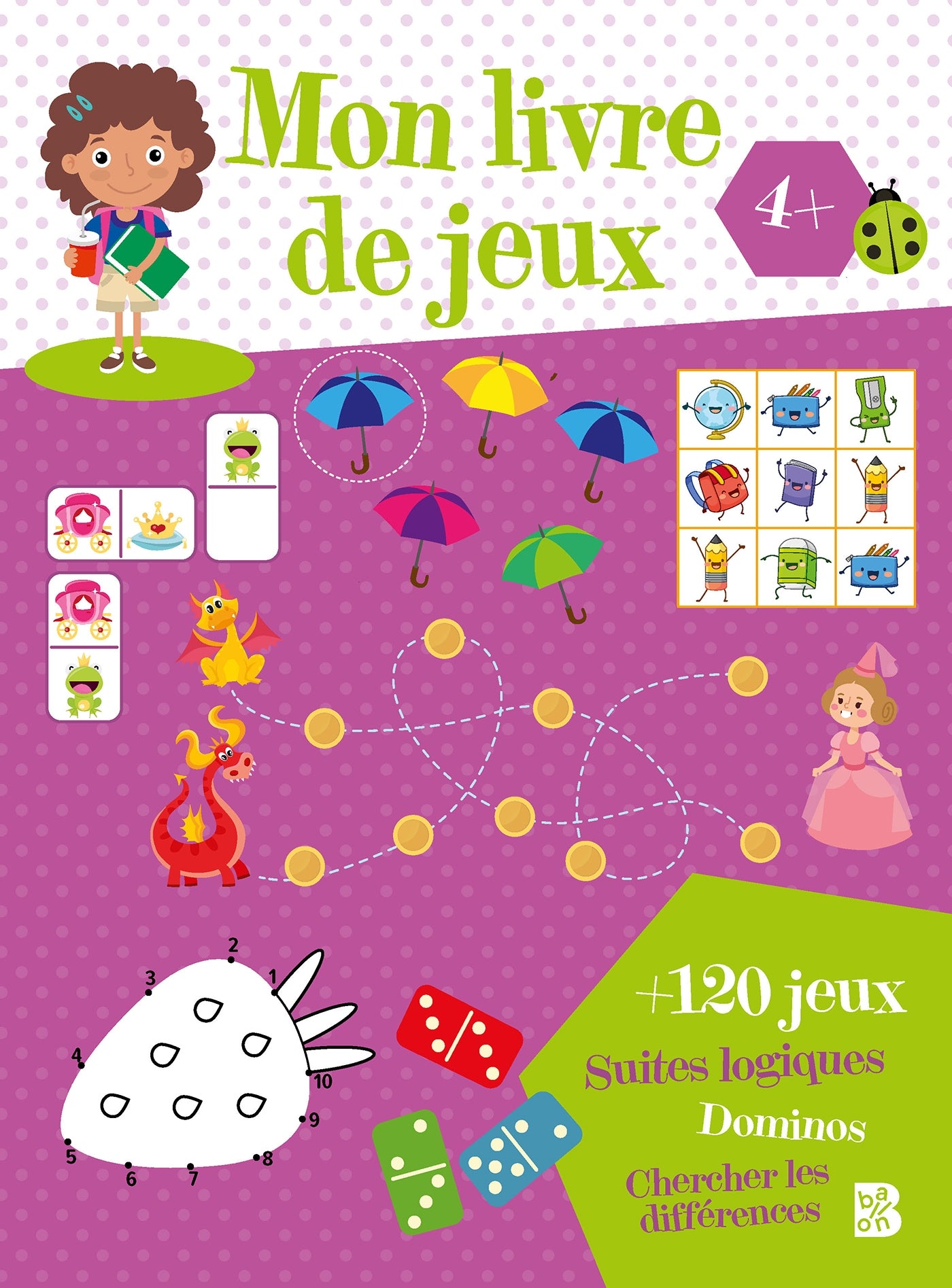 Mon livre de jeux  4+