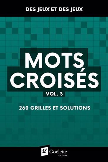Mots croisés 03  260 grilles et solutions