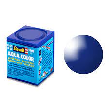 Pot de peinture Revell 18ml Bleu méditerranée bril