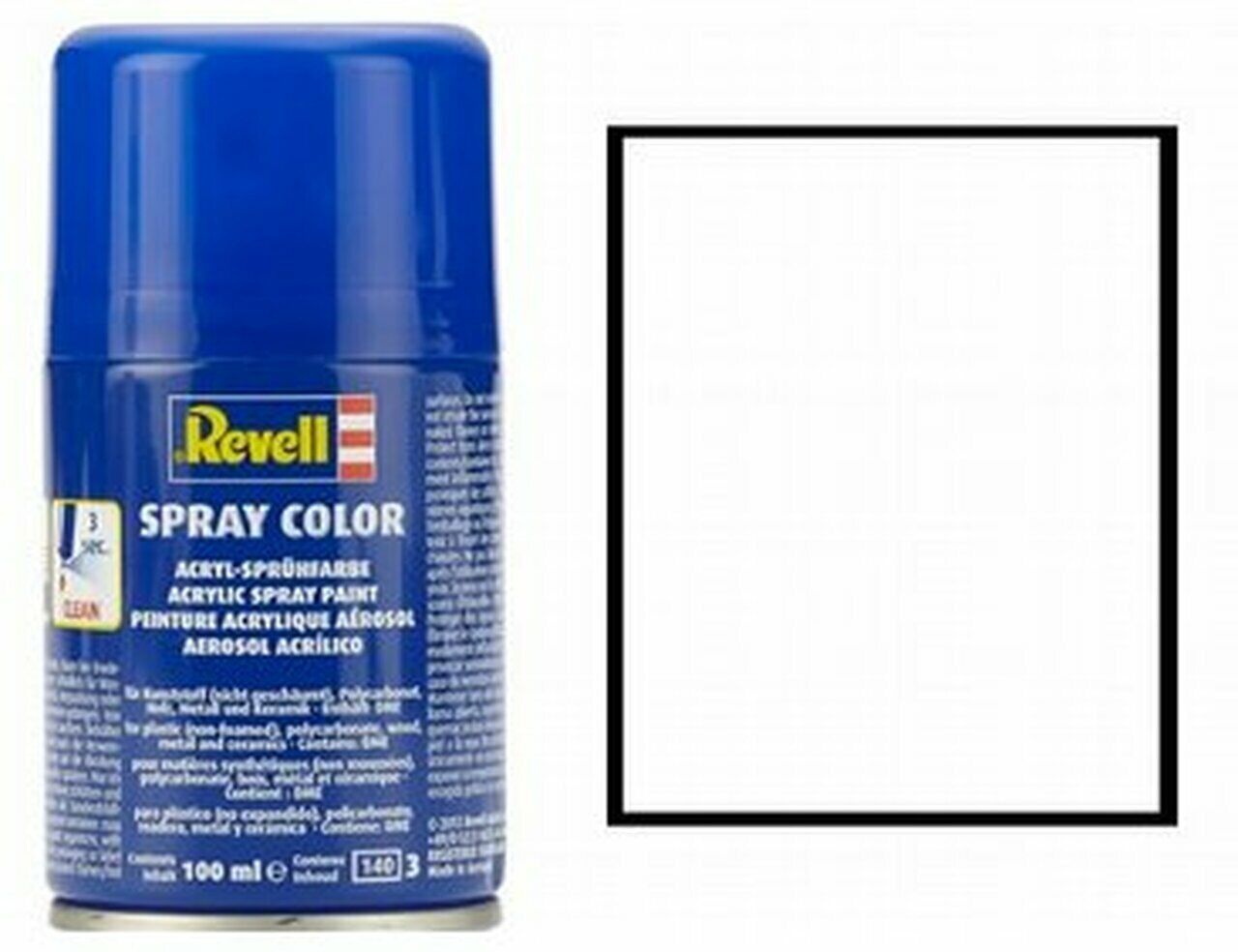 Peinture en spray Revell 100ml Incolore brillant